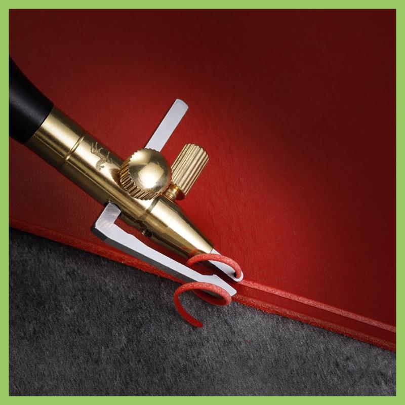 Groover Stitching Tool - ABJT-6 In 1 Leather Groover Tool,