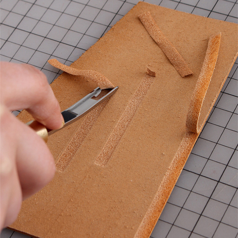 Groover Stitching Tool - 1Pc Leathercraft Stitch Groover Edger Beveler
