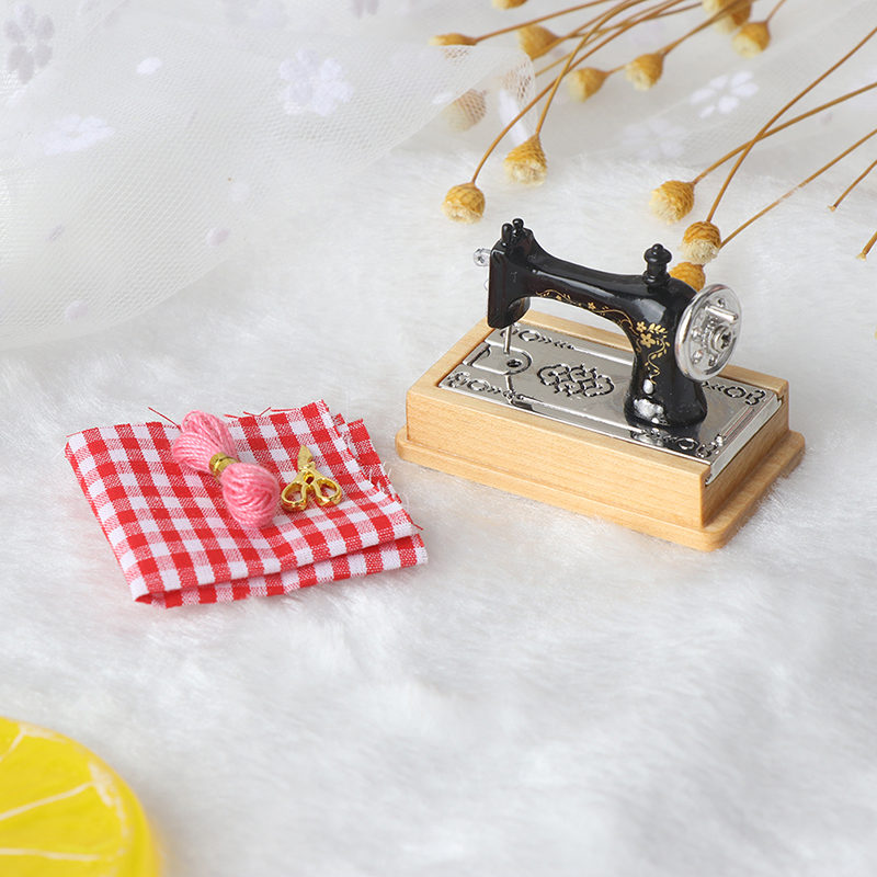 Waxed Thread Linen - New Dollhouse Decor Miniature Furniture Wooden