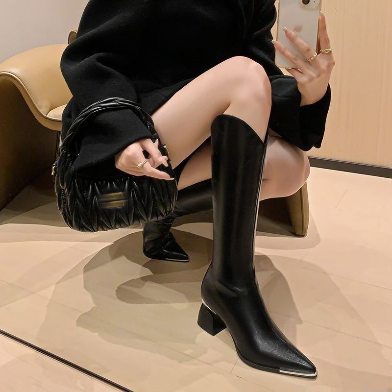 Youtube Leatherwork - New 2025 Soft Leather High Heel