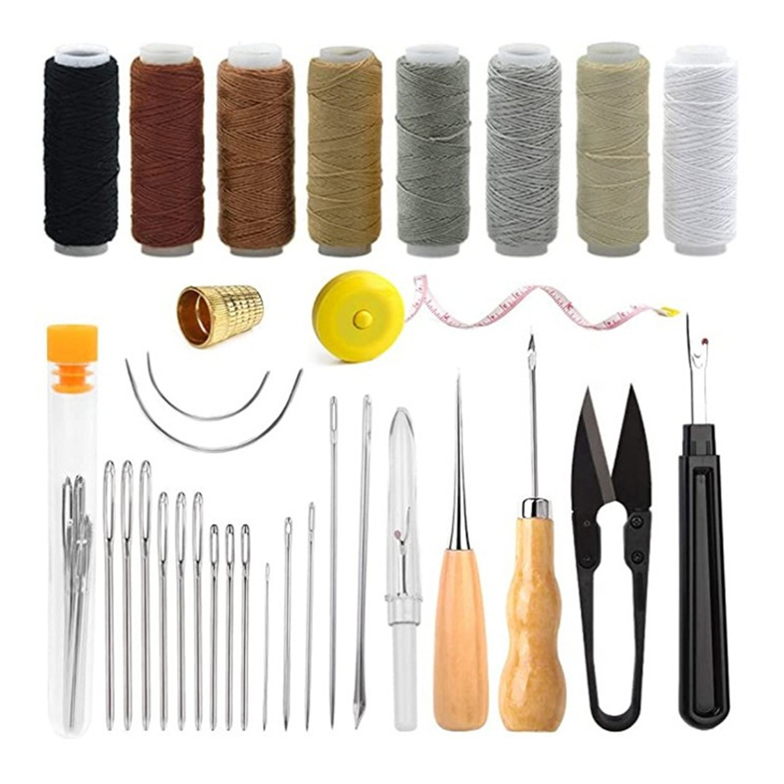 Upholstery Leather Work - Upholstery Repair Sewing Kit Heavy Duty