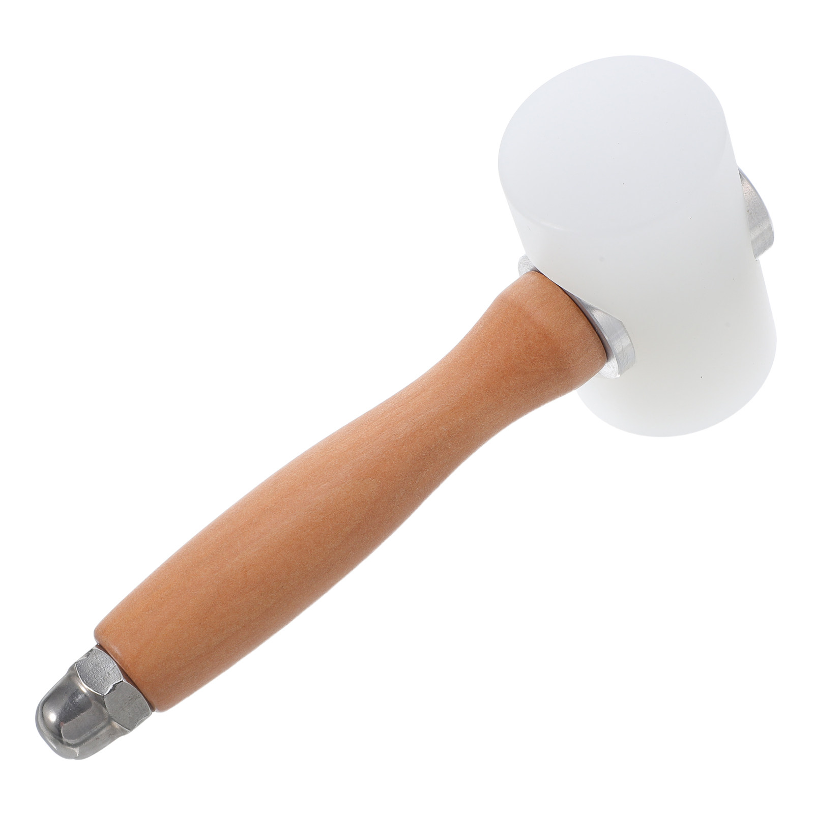Leatherwork Hammer - Carving Hammer Nylon Head Wooden Handle