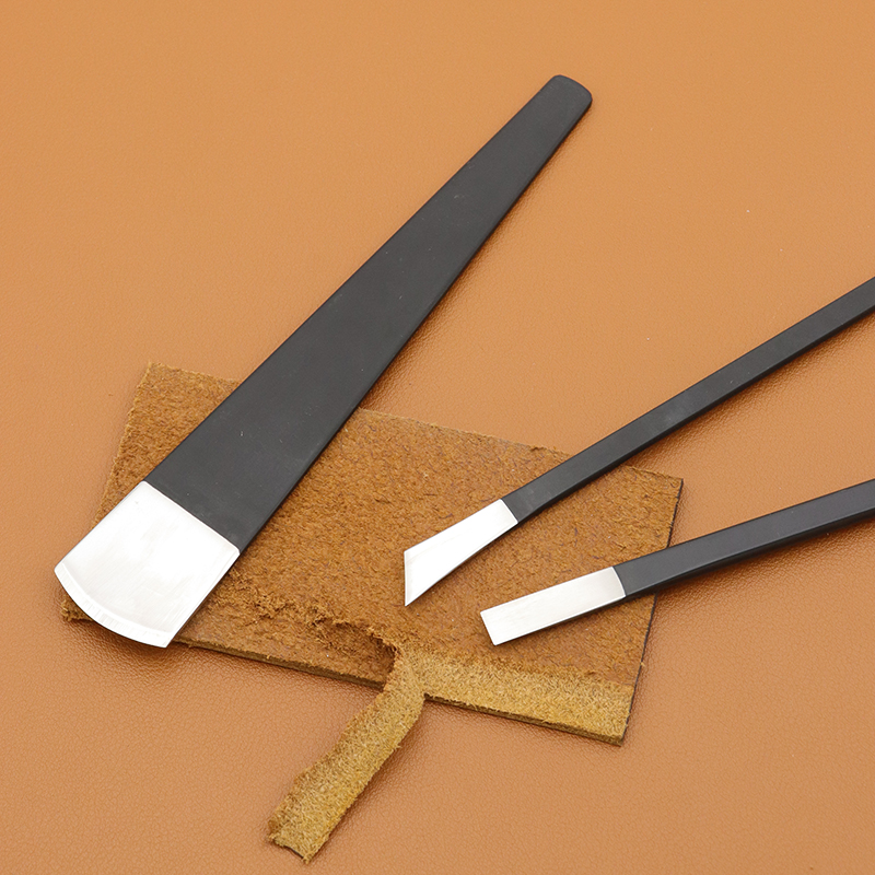 Leather Edge Beveler - Leather Skiver Tool Kit 3 Piece