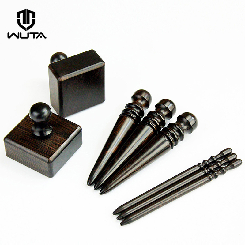 Leatherwork Tool Kit - WUTA High Density Ebony Black Wood