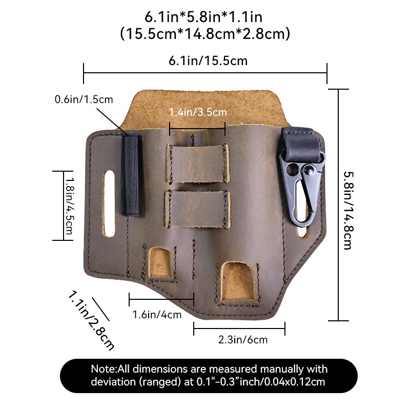 Outdoor Work Multitool Holder  - Leatherwork Knife Sheath avis et prix
