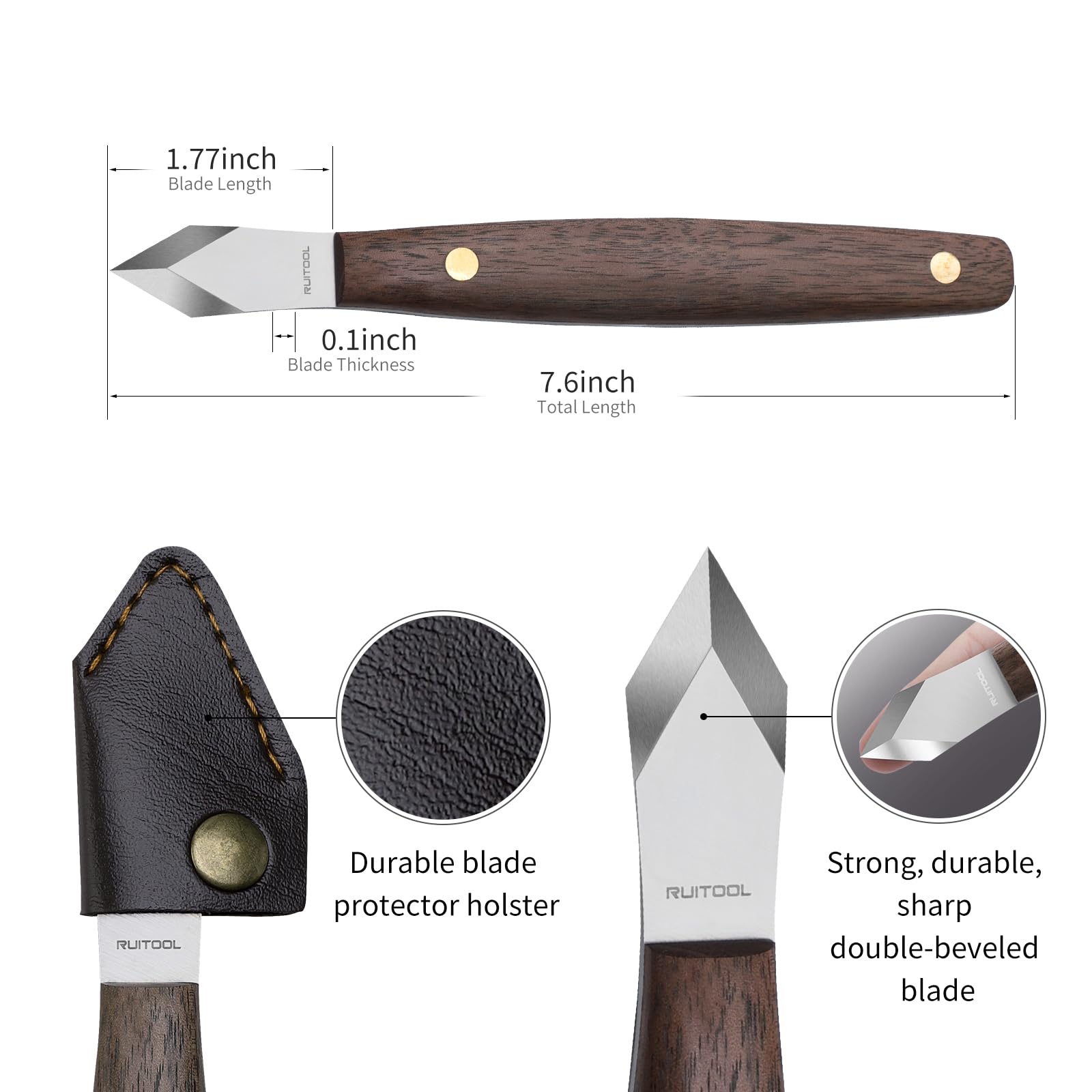 RUITOOL Marking Knife High Car - Leatherwork Knife Sheath avis et prix
