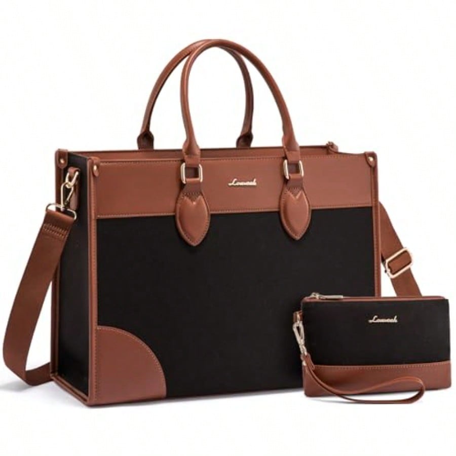 Laptop Bag For Women 15.6 Lnch - Leather Work Bag avis et prix