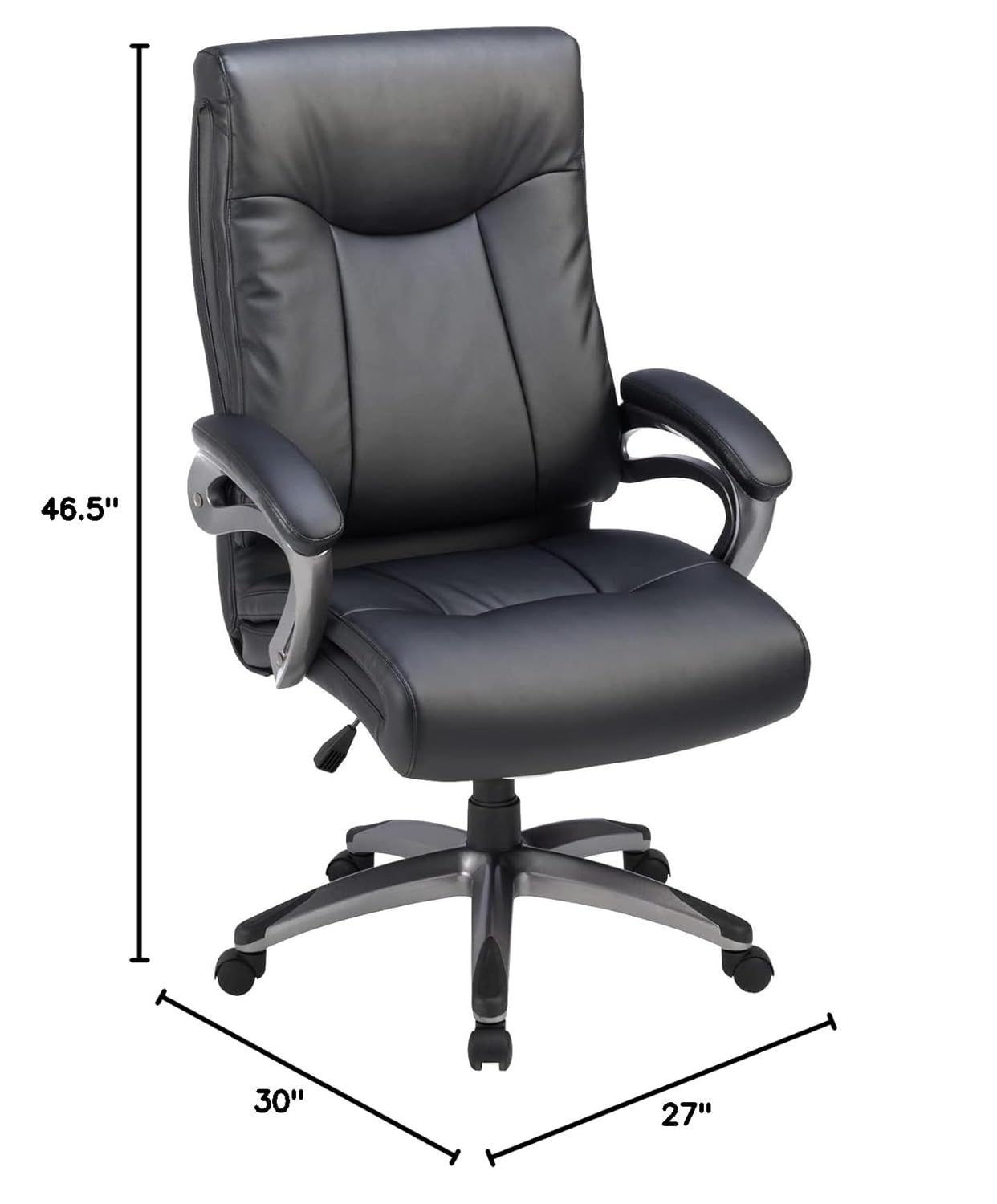 High-Back Executive Office Cha - Upholstery Leather Work avis et prix