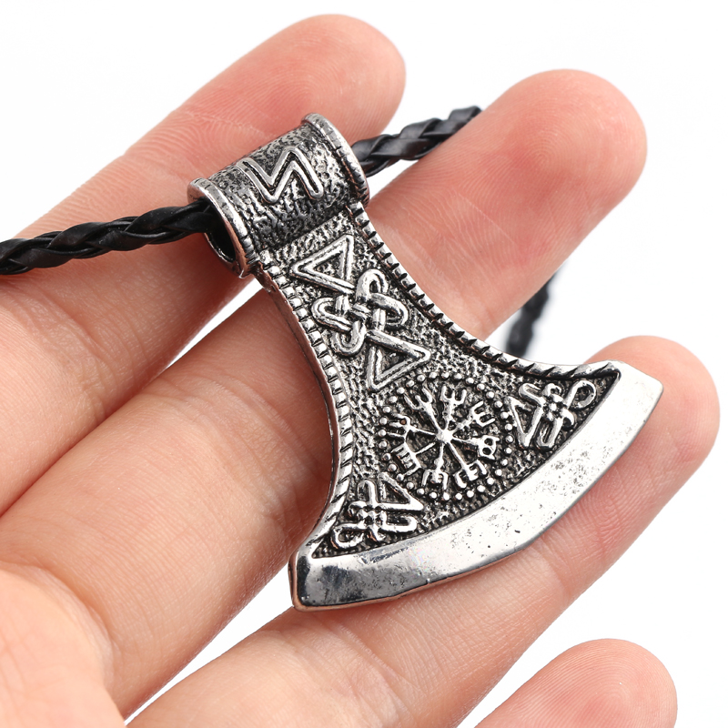 Norse Viking Scandinavian Axe  - Leatherwork Hammer avis et prix