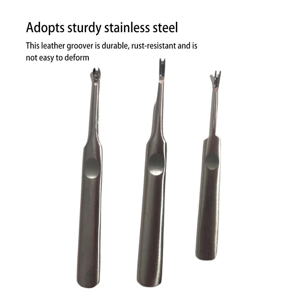 3 Pieces/Set Professional Leat - Leatherwork Tool Kit avis et prix