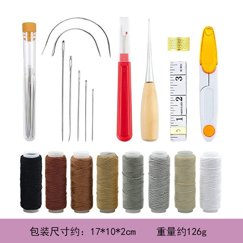 Leather Working Kit with Leath - Upholstery Leather Work avis et prix