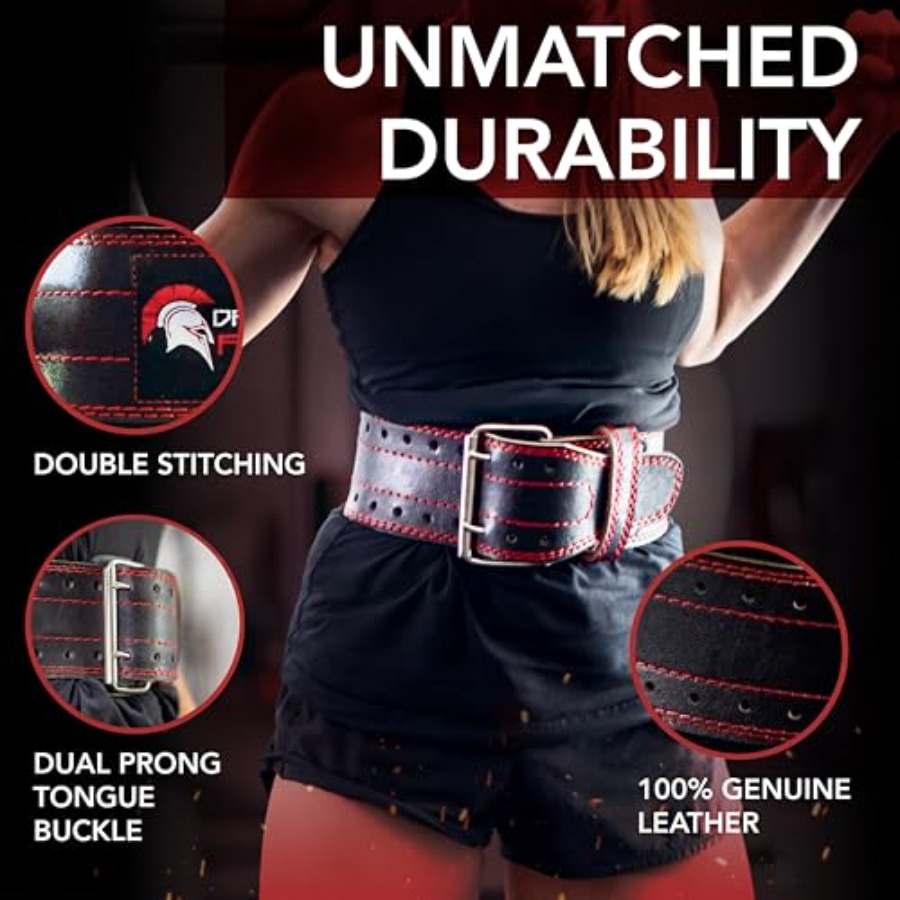 Genuine Leather Weightlifting  - Leather Workout Belt avis et prix