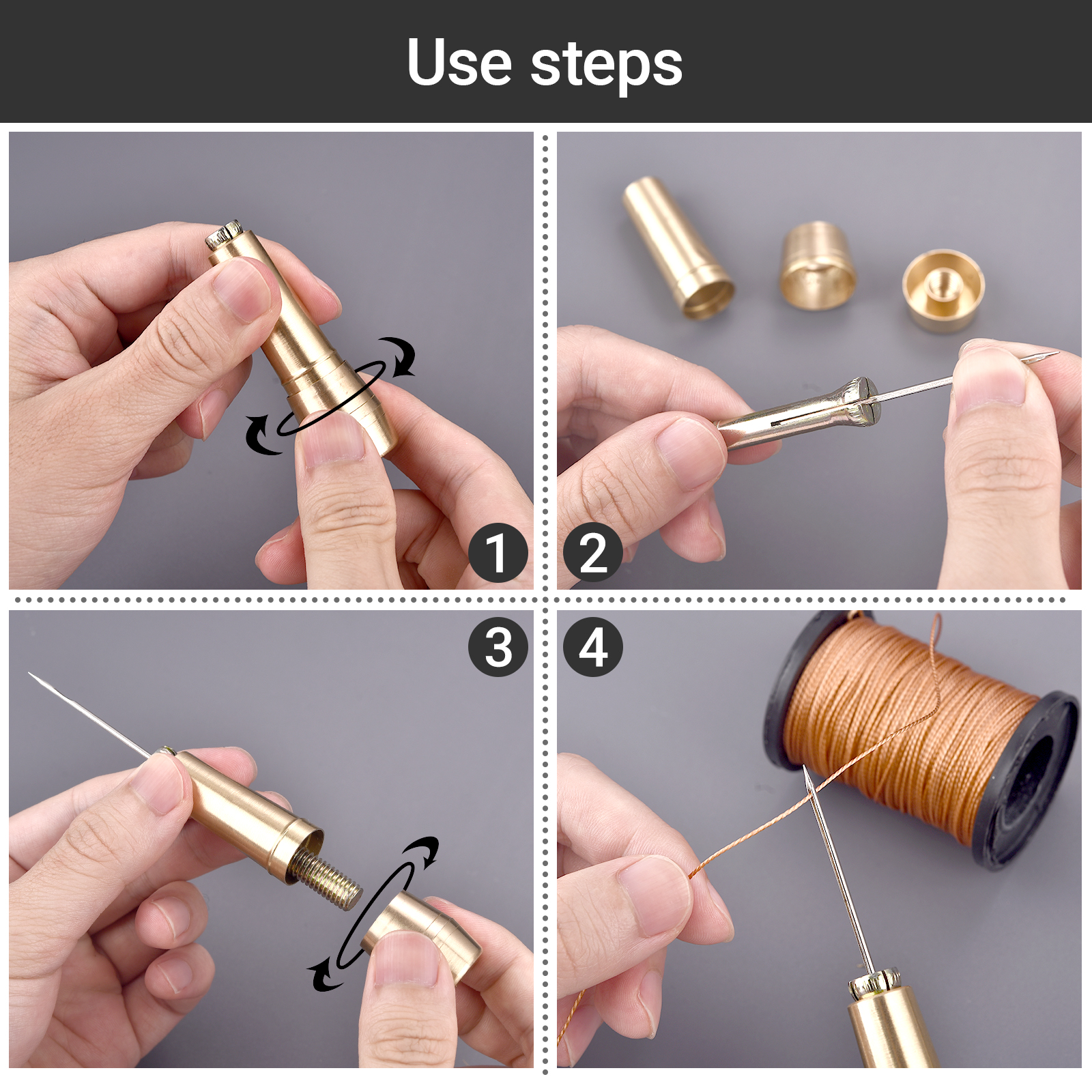 Leather Sewing Kit DIY Leather - Leatherwork Tool Kit avis et prix