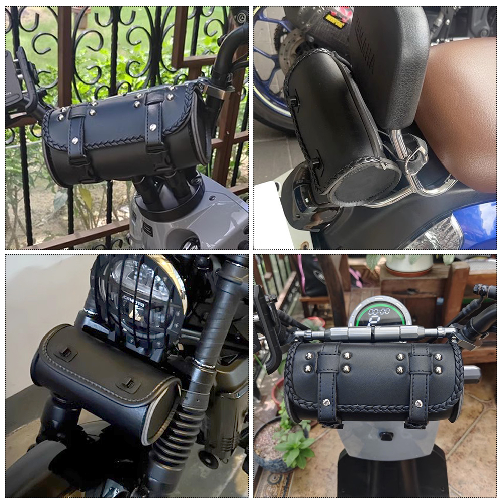 Motorcycle Fork PU Leather Tra - Leather Work Bag avis et prix