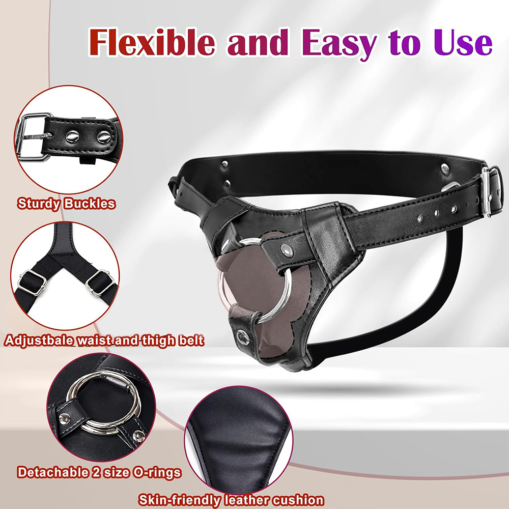 Strap On Dildo Harness Adult S - Leather Work Harness avis et prix