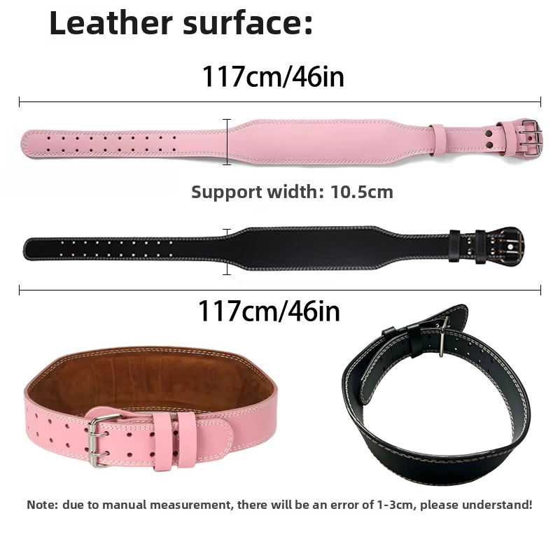 Leather Fitness Weight Lifting - Leather Workout Belt avis et prix