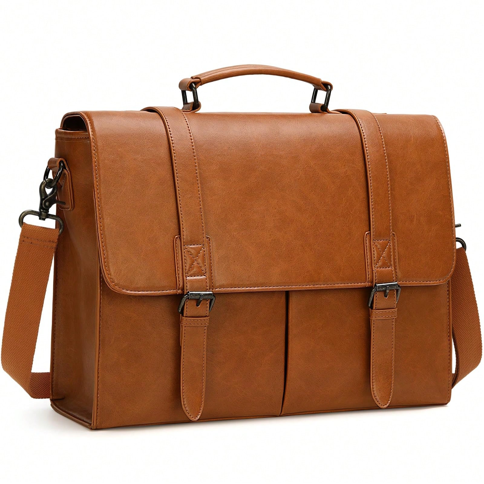 Messenger Bag For Men 15.6 Inc - Leather Work Bag avis et prix