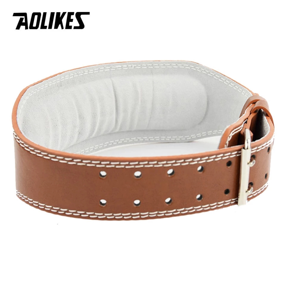 AOLIKES New Wide Weightlifting - Leather Workout Belt avis et prix