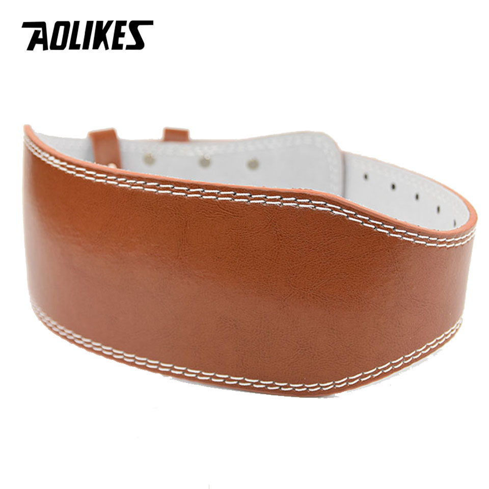AOLIKES New Wide Weightlifting - Leather Workout Belt avis et prix