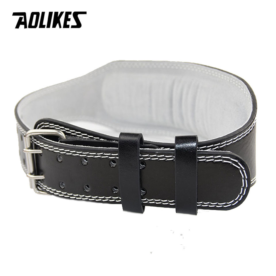 AOLIKES New Wide Weightlifting - Leather Workout Belt avis et prix