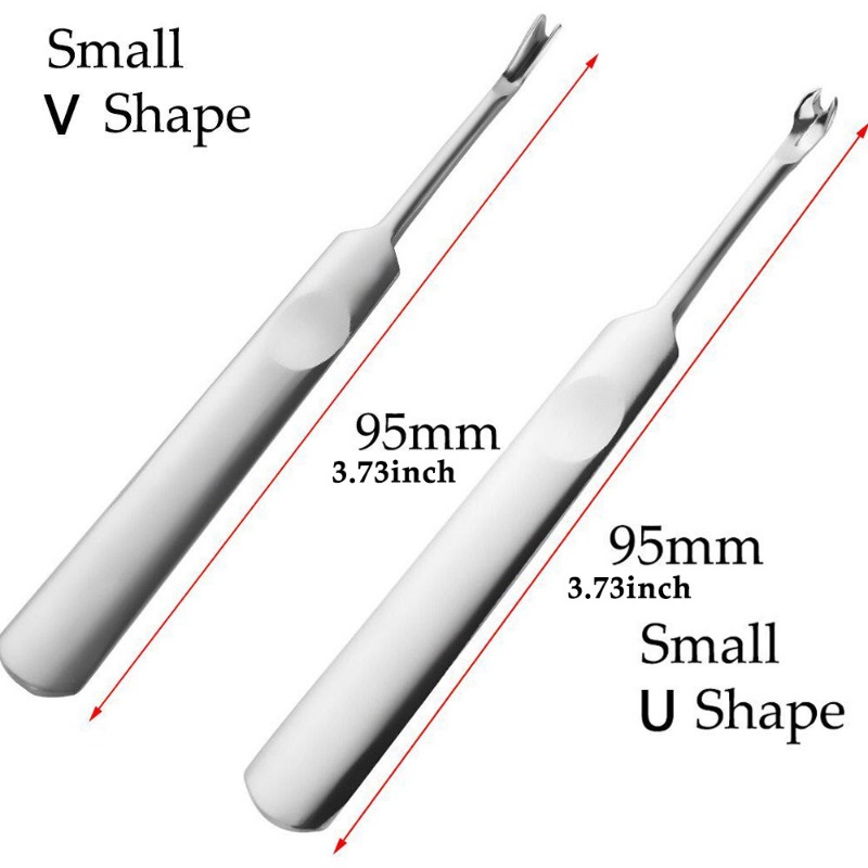 4pcs U+V Shaped Leather Stitch - Groover Stitching Tool avis et prix