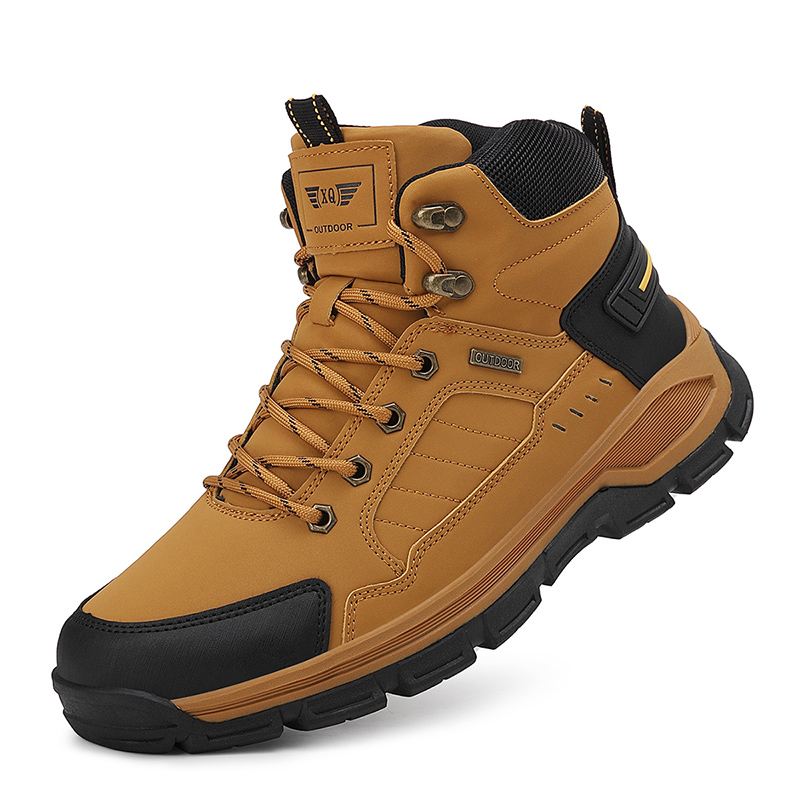 New Autumn Men's Boots Fashion - Leather Work Fabric avis et prix