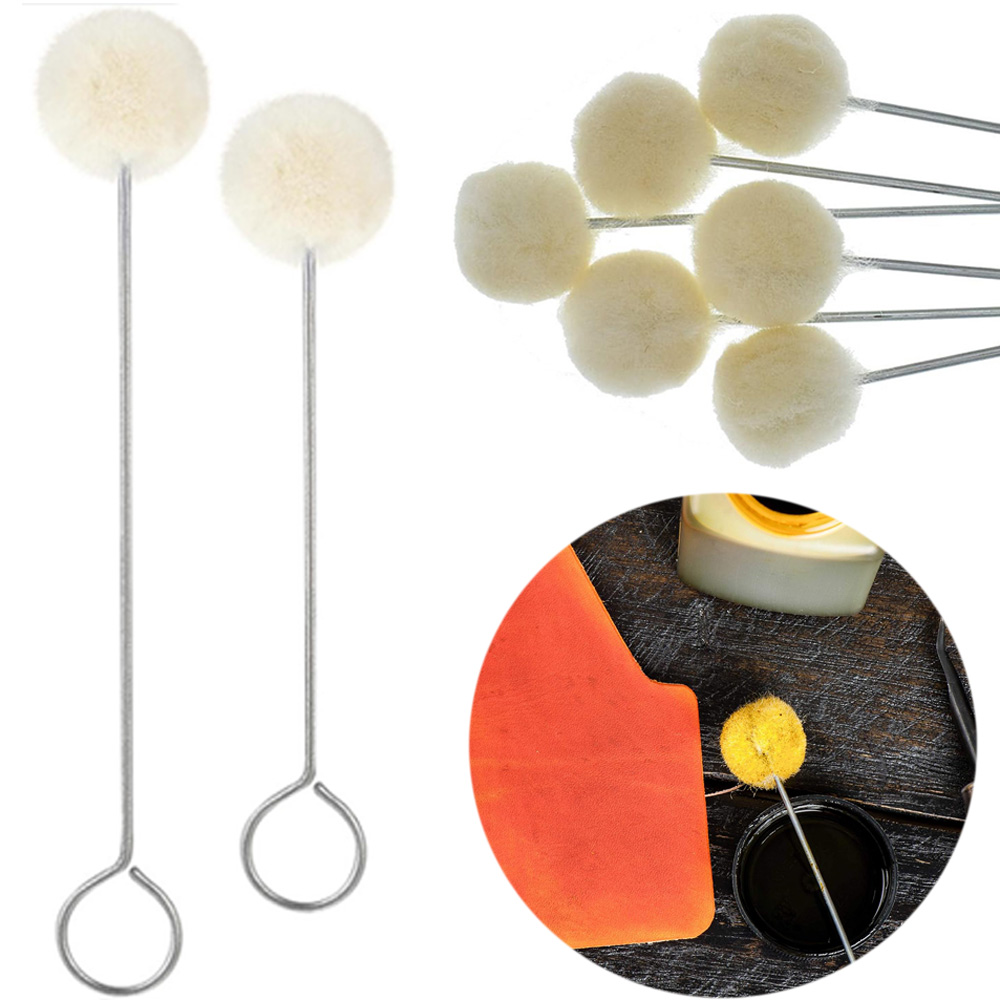 10/30pcs Leather Wool Balls Pa - Leather Dye Finish avis et prix