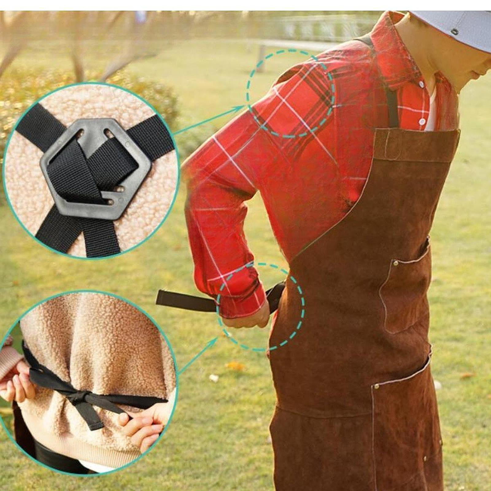 Welding Work Apron Wear Resist - Leather Work Japan avis et prix