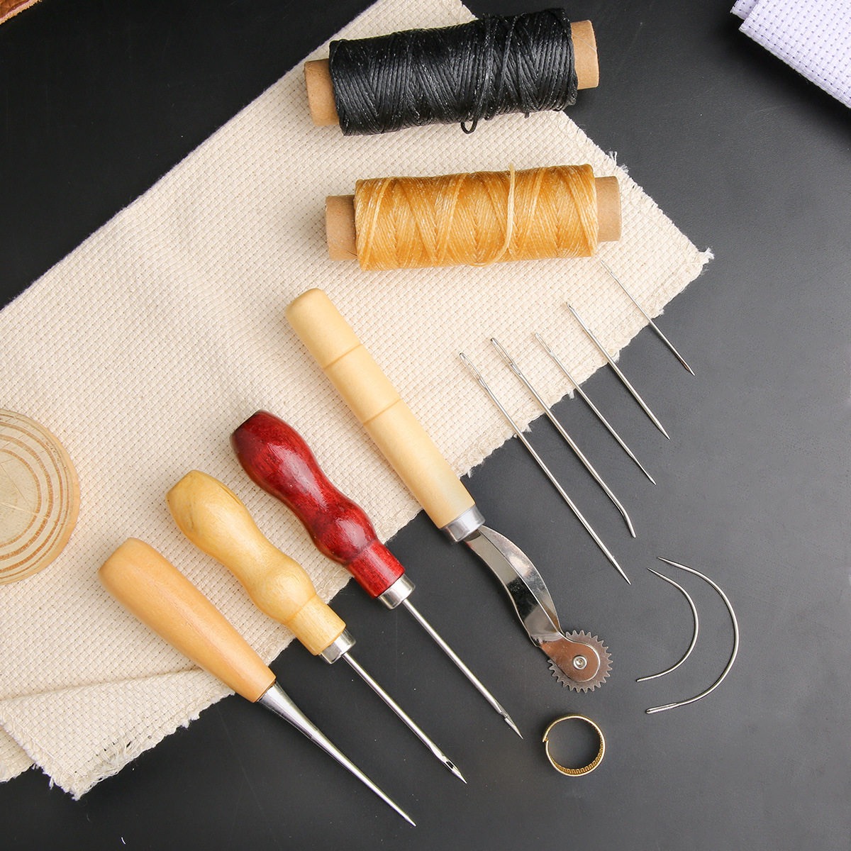 13 Pcs Leather Sewing Set Hand - Leatherwork Tool Kit avis et prix