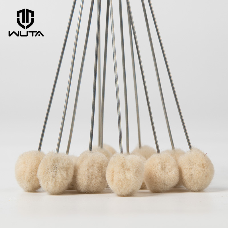 WUTA 20pcs/pack Natural Wool D - Leather Dye Finish avis et prix