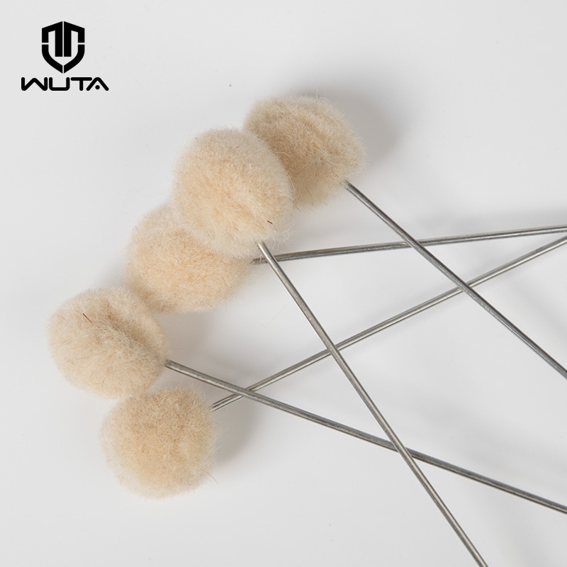 WUTA 20pcs/pack Natural Wool D - Leather Dye Finish avis et prix