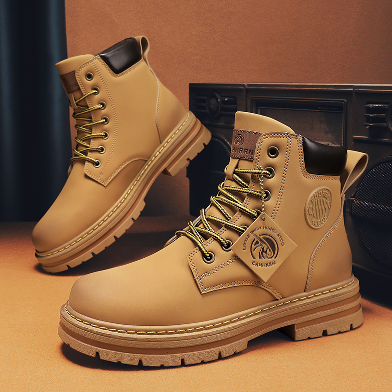 Men's  Boots Winter Wear Resis - Youtube Leatherwork avis et prix