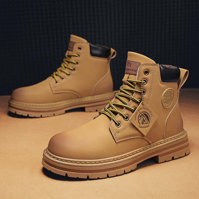 Men's  Boots Winter Wear Resis - Youtube Leatherwork avis et prix
