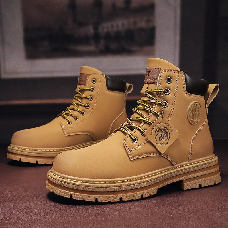 Men's  Boots Winter Wear Resis - Youtube Leatherwork avis et prix