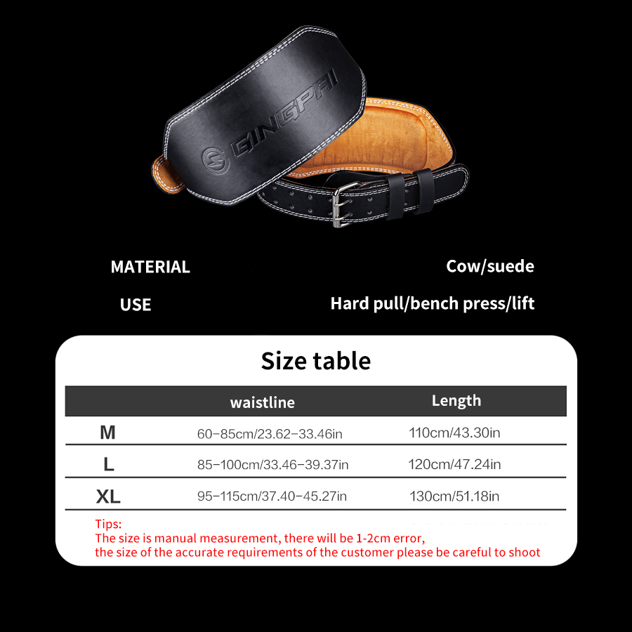 Weight Lifting Belts 15cm Widt - Leather Workout Belt avis et prix