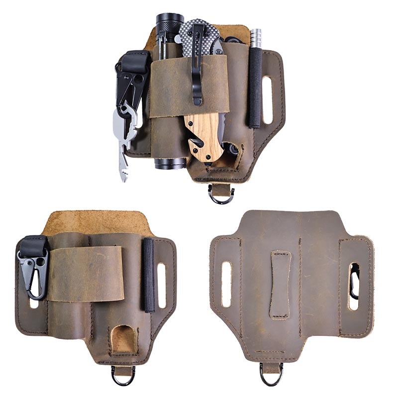 Genuine Leather Tactical Fanny - Leatherwork Knife Sheath avis et prix
