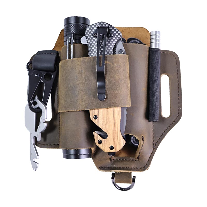 Genuine Leather Tactical Fanny - Leatherwork Knife Sheath avis et prix