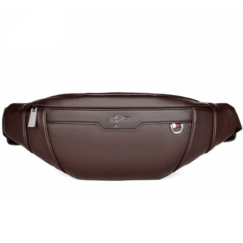 Business Leather Waist Bag Mul - Leather Work Bag avis et prix