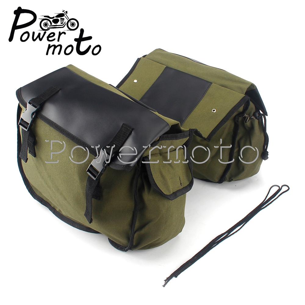 Universal Moto Saddle Bag Moto - Leather Work Bag avis et prix