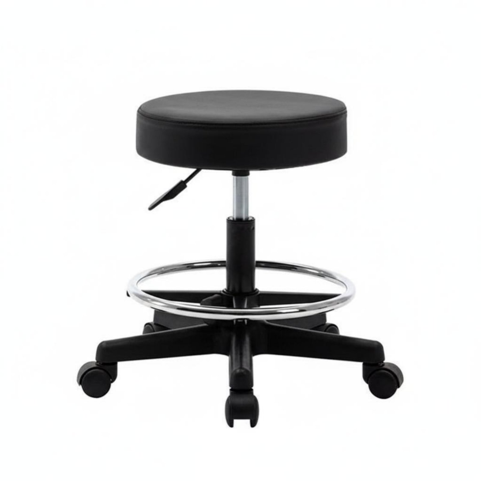 Adjustable Rolling Stool Versa - Upholstery Leather Work avis et prix