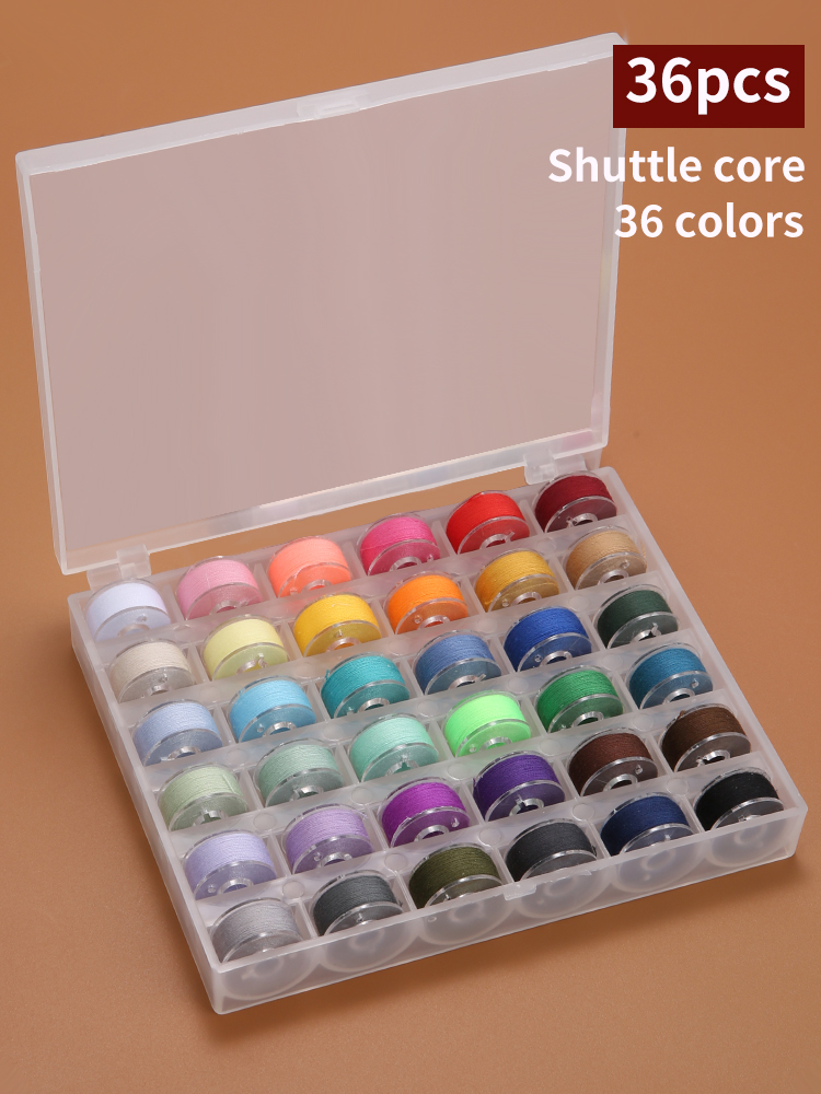 25/36 Colors Set Bobbin Thread - Waxed Thread Linen avis et prix