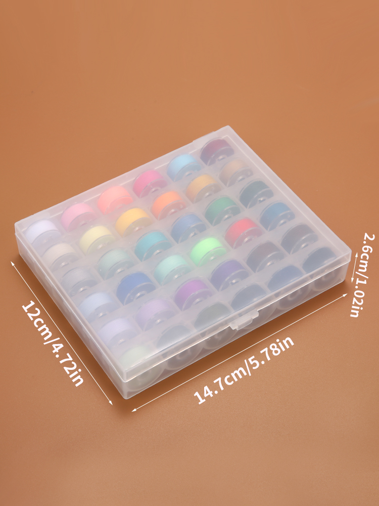 25/36 Colors Set Bobbin Thread - Waxed Thread Linen avis et prix