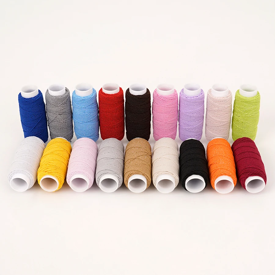 18-Color 0.6mm Ultra-Fine Elas - Waxed Thread Linen avis et prix