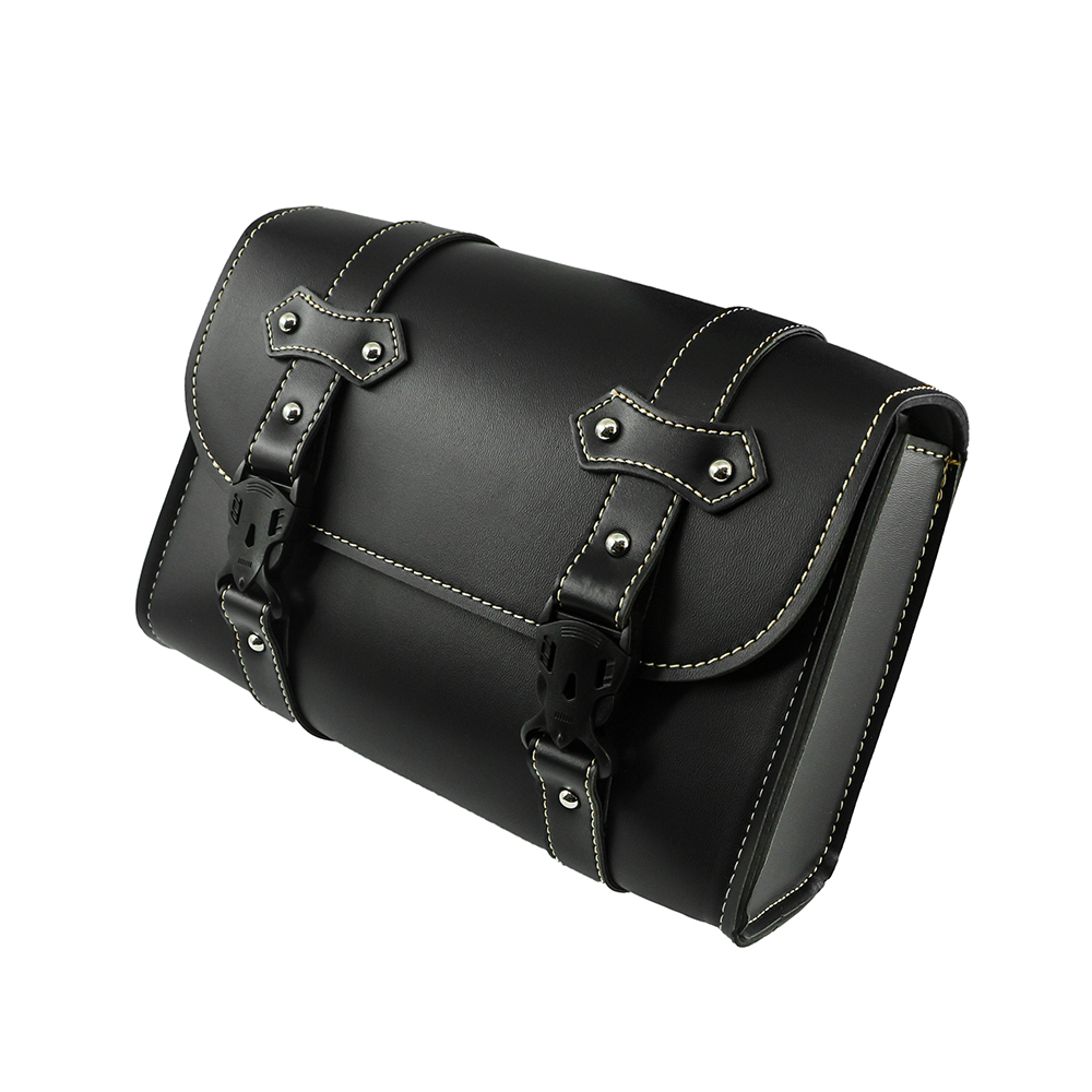 Motorcycle Front Fork Saddleba - Leather Work Bag avis et prix