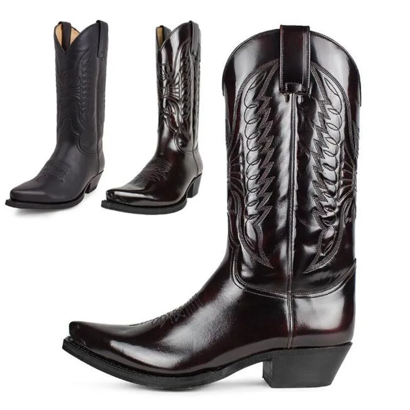 Cowboy Men Women Country Vinta - Leather Work Fabric avis et prix