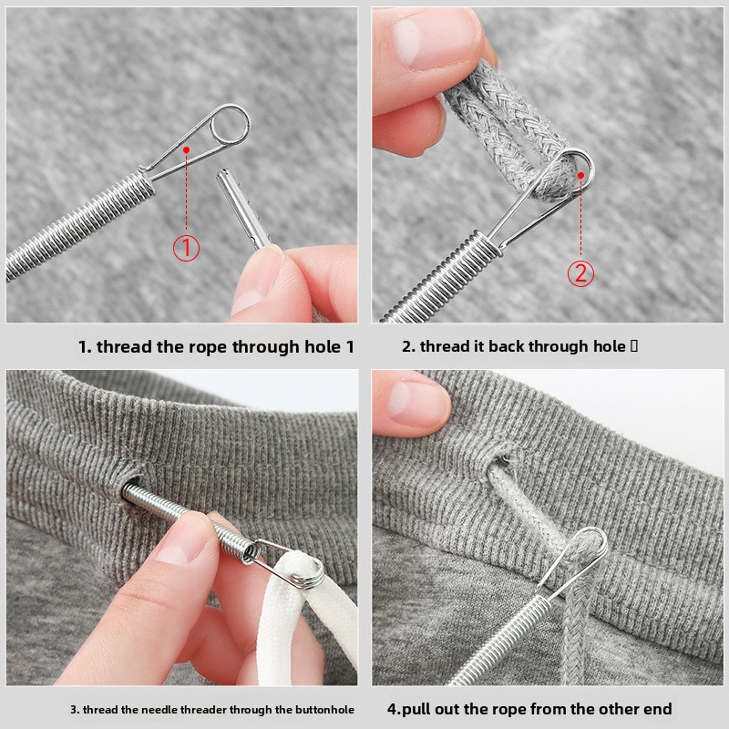 1/5pcs Bendable Spring Drawstr - Waxed Thread Linen avis et prix