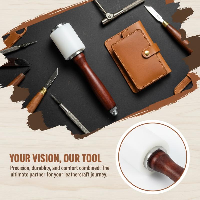 1PC Leather Carving Hammer Nyl - Leatherwork Hammer avis et prix