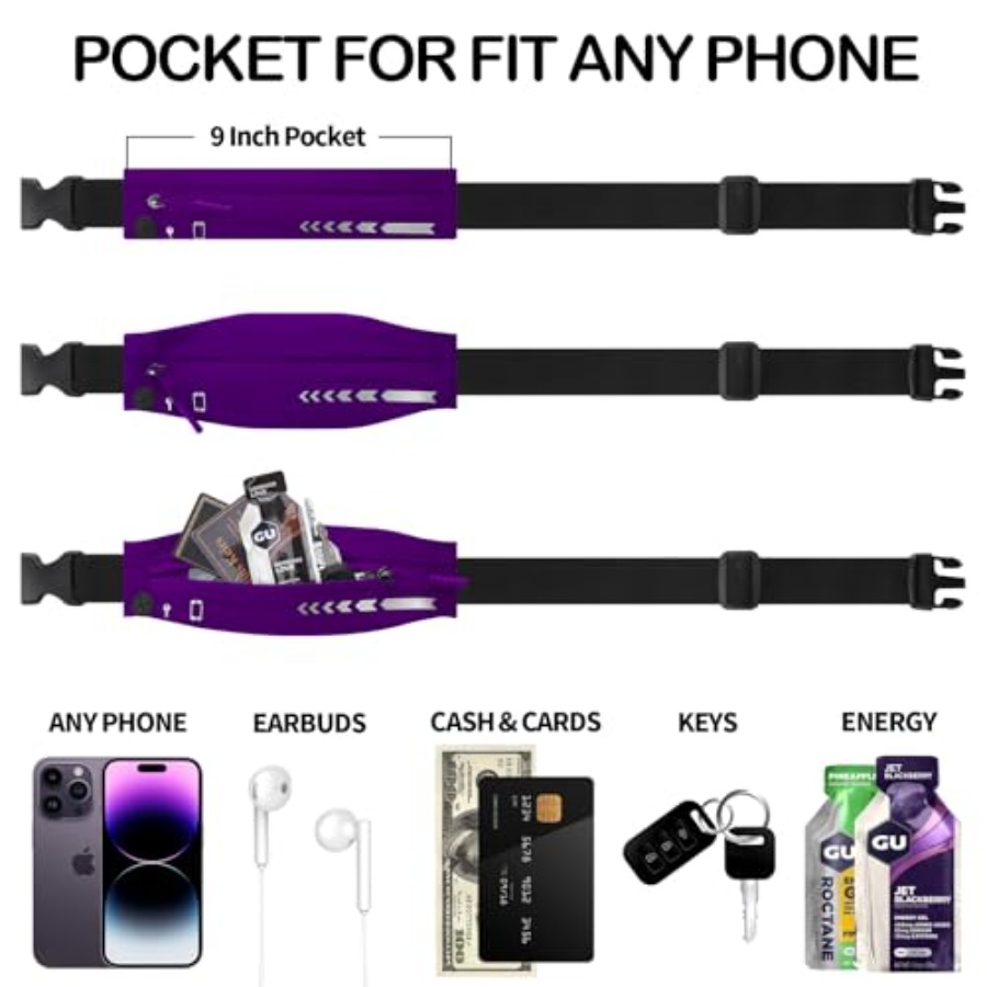 Slim Running Belt for Women Me - Leather Workout Belt avis et prix