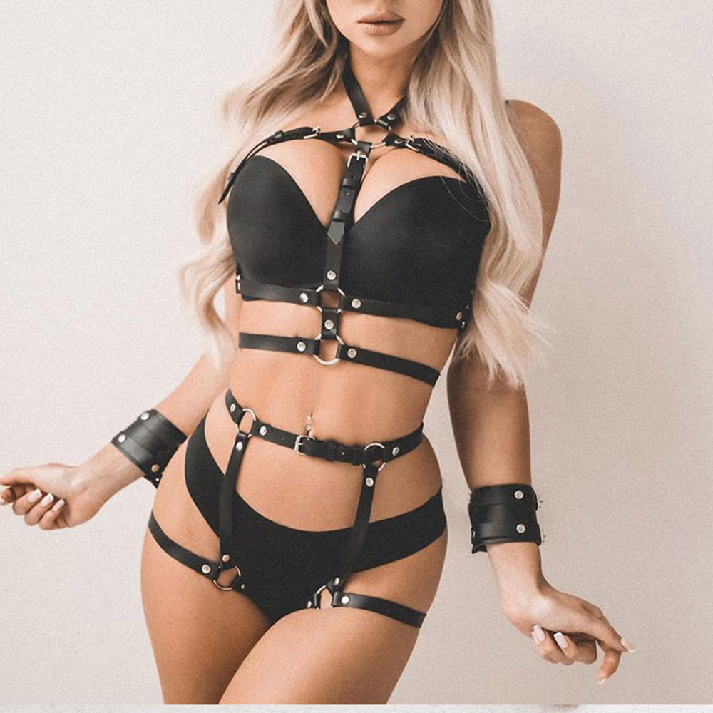 Women Sexy Body Harness Belt B - Leather Work Harness avis et prix