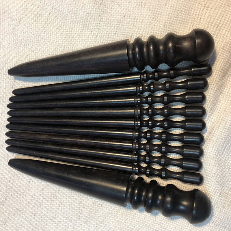 2Pcs High Density Ebony Black  - Leatherwork Tool Kit avis et prix